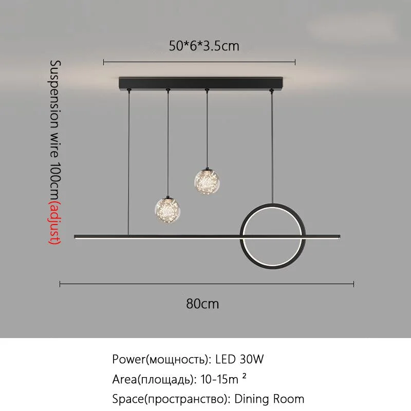 Nordic LED Pendant Lights BabysbBlack Dining Table Kitchen Bedroom Living Room Hotel Restaurant  Hall Studyroom Indoor Home Lamp