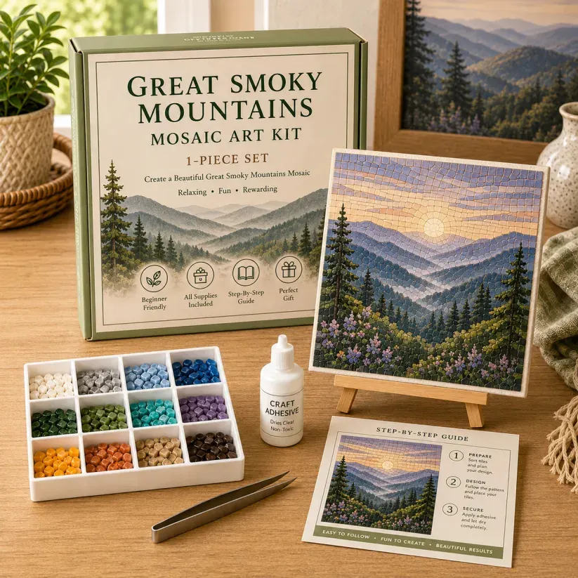 🏞️ America&rsquo;s National Parks Sea Glass Art Kit