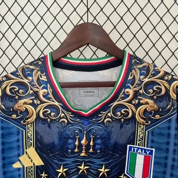 2024 Italy Special Edition Blue Soccer Shirt 1:1 Thai Quality