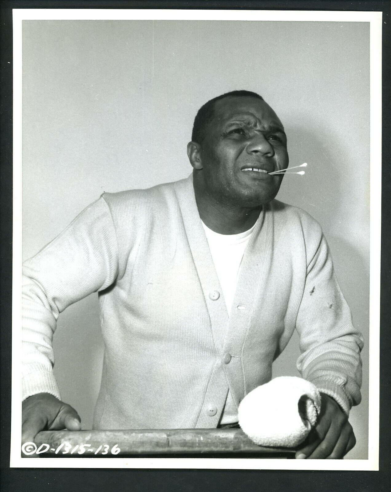 Jersey Joe Walcott The Harder They Fall 1955 Press Publicity Photo Poster painting Boxing 1a1a