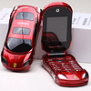 Car Phone F15 Student Phone 4G Sports Car Flip Phone Key Feature Phone Flip Mini Phone Dual SIM Card MP3 Backup Phone Best for Children