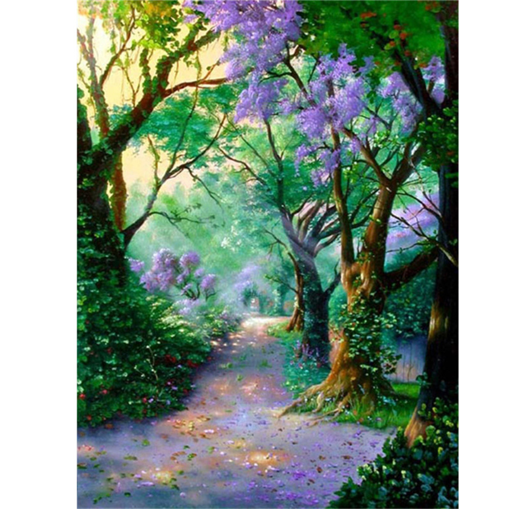 

Forest Landscape - Round Drill Diamond Painting - 30*40CM, 501 Original