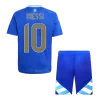 MESSI #10 Argentina Away Kids Soccer Jerseys Kit 2024