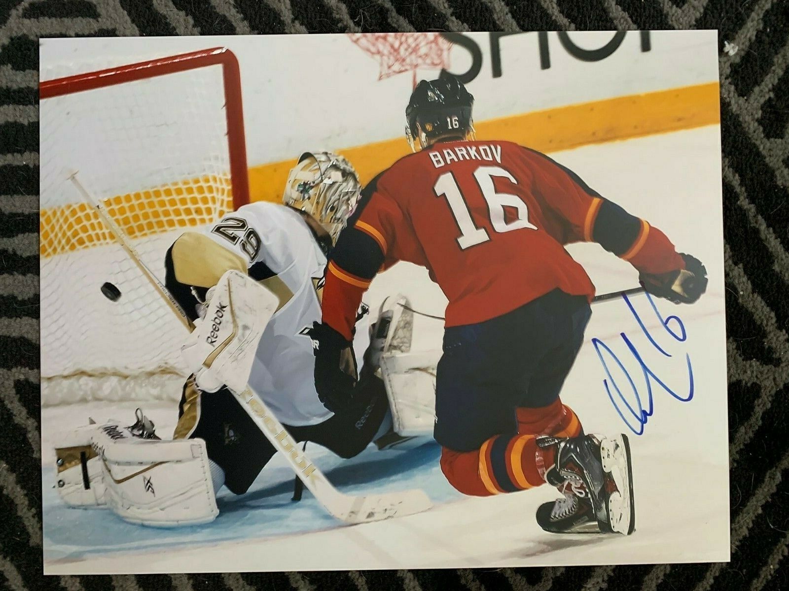 Florida Panthers Aleksander Barkov Signed Autographed 11x14 Photo Poster painting COA #1