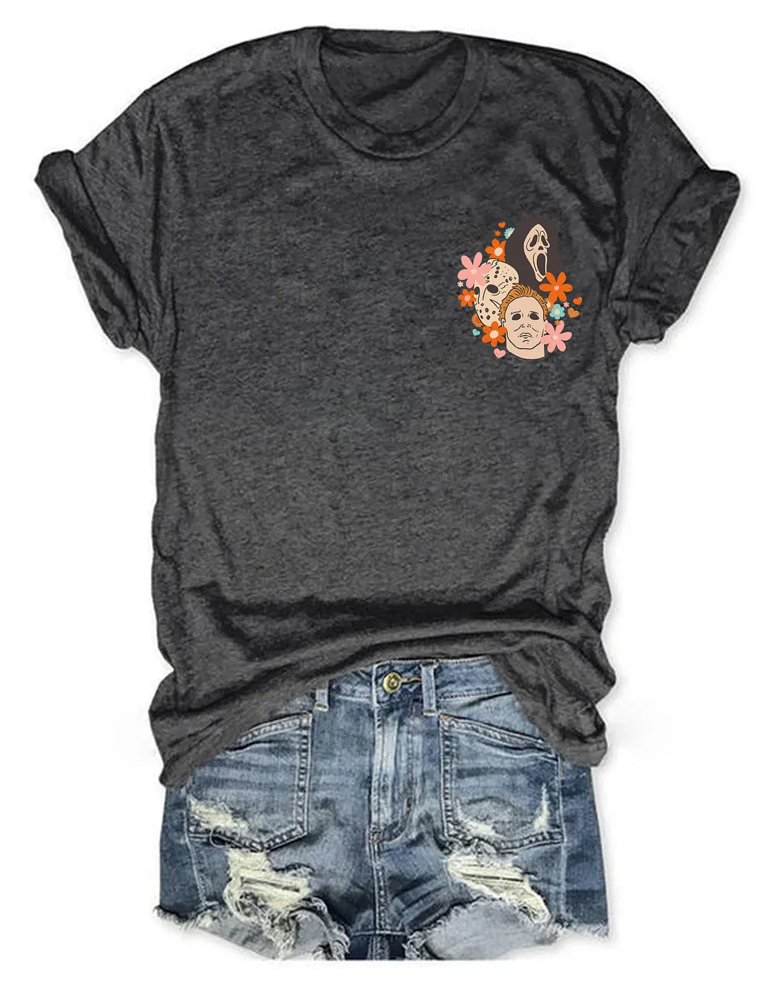 Retro Vibes Halloween T-shirt