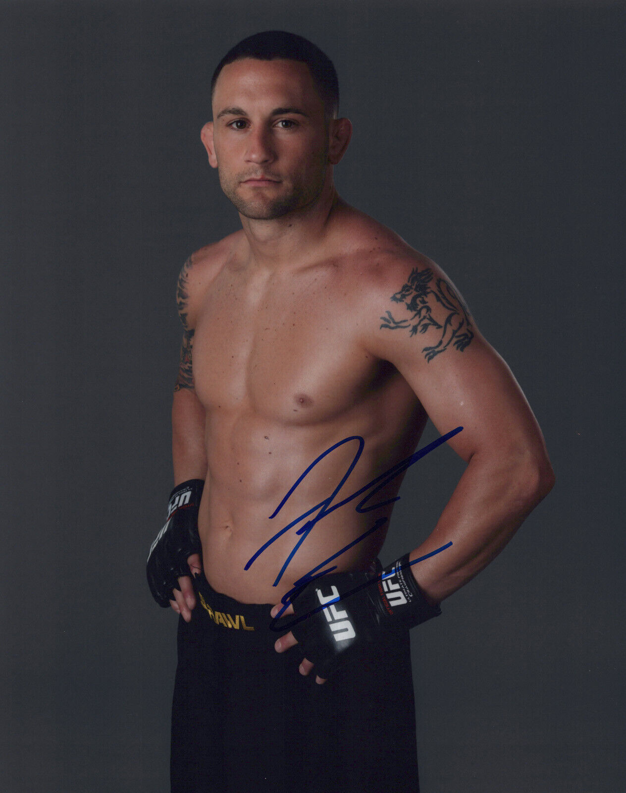 FRANKIE EDGAR signed Autographed UFC