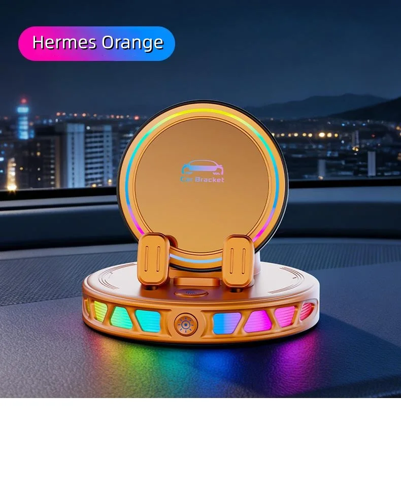 Customized car electric phone holder, new wireless charging, anti-shake dashboard navigation holder