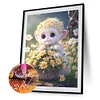 5D bricolage complet rond perceuse diamant peinture panier singe kit décoration à la maison (sz3786)