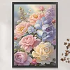 Watercolor Flowers-11CT Stamped Cross Stitch 40*60cm/15.75*23.62in (Big Size)