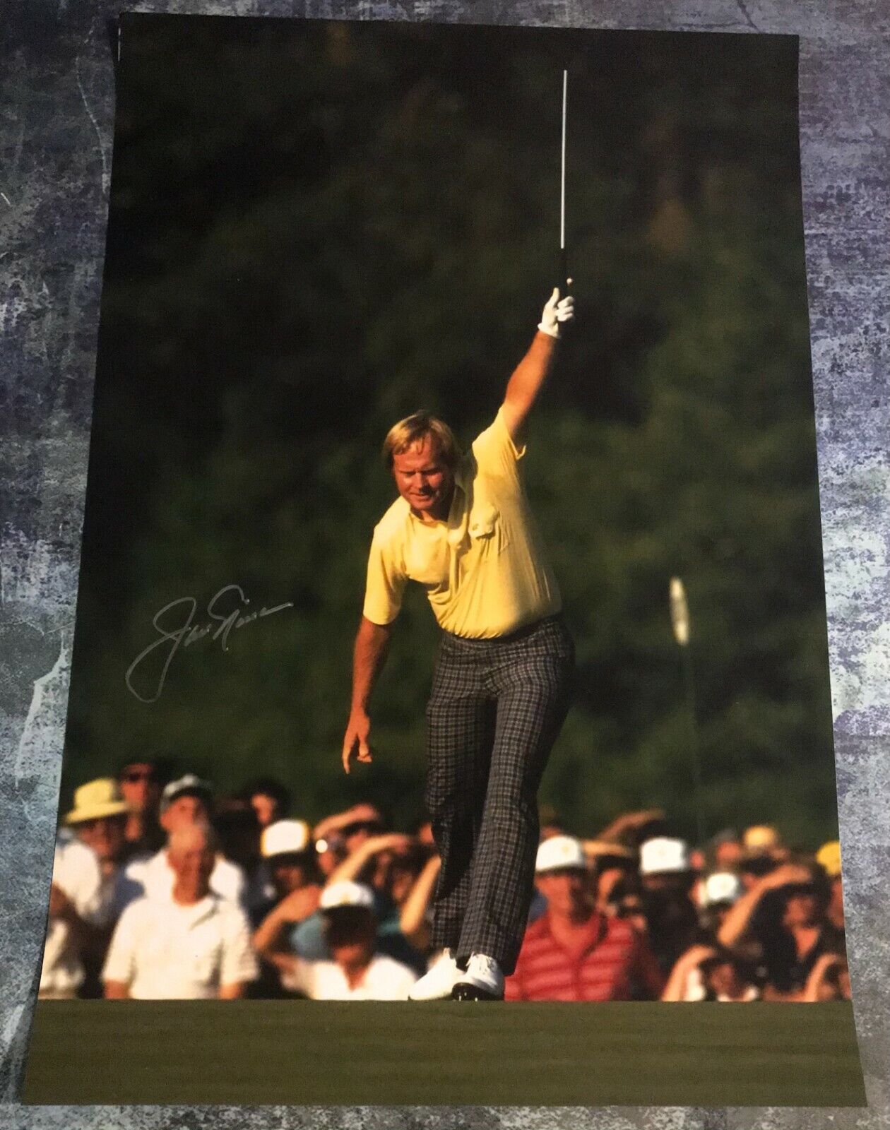 GFA PGA Open Masters Champion * JACK NICKLAUS * Signed 12x18 Photo Poster painting J3 COA