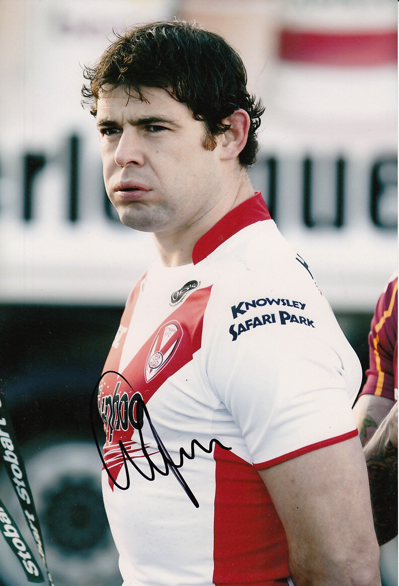 St Helens Hand Signed Paul Wellens 12x8 Photo Poster painting 1.