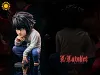 WCF Scale L Lawliet - Death Note Statue - TaiYangMoWan Studio