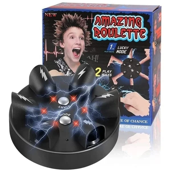 🎅Christmas Sale - 50% OFF🎁 Shock Roulette Party Game（Buy 3 🌈 Save $20 &Free Shipping）