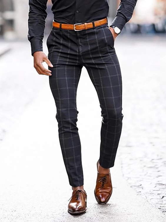 Men's casual Black Pants