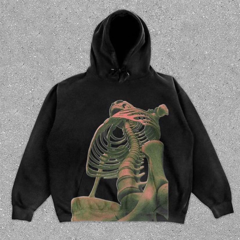 Statement Street Style Casual Loose Hoodie