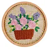 Quilted Animal Magnetic Needle Minder 40mm Needle Holder Back Suction Design Wooden Base for Cross Stitch Embroidery Needlework Accessories