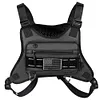 Unisex Front Chest Pack Breathable Lightweight Front Vest Bag Hip Hop Streetwear