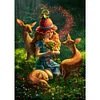 Diamond Painting -DIY Round Drill Elf Girl