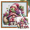 (Multi-Style) Vegetable Fruit Gnome-11CT Stamped Cross Stitch 45*45cm/17.72*17.72in