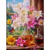 Window Lily-9CT Stamped Cross Stitch 60*80cm/23.62*31.5in(Big Size)