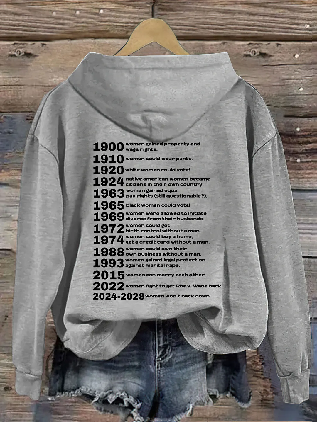 They Didn't Burn Witches They Burned Women Hoodie
