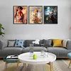 3pcs Diamond Painting -DIY Round Drill Women