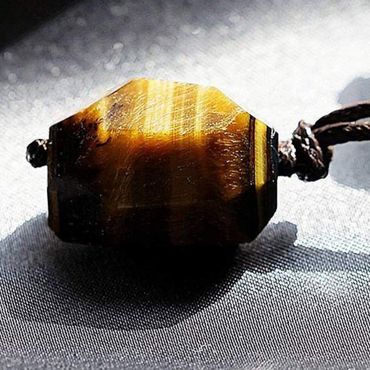 Natural Tiger Eye Protection Gemstone Neclace