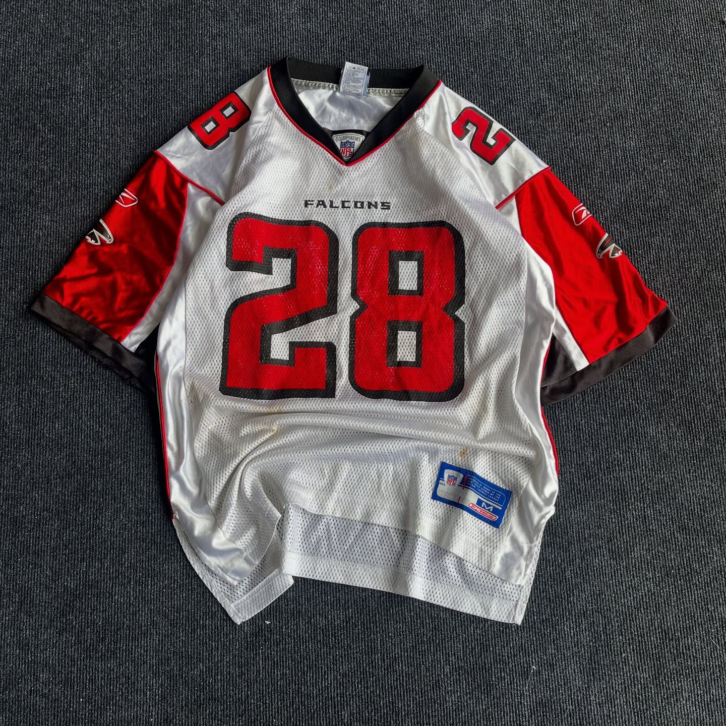 Reebok Warrick Dunn Tampa Bay Buccaneers Red/White Reversible Jersey