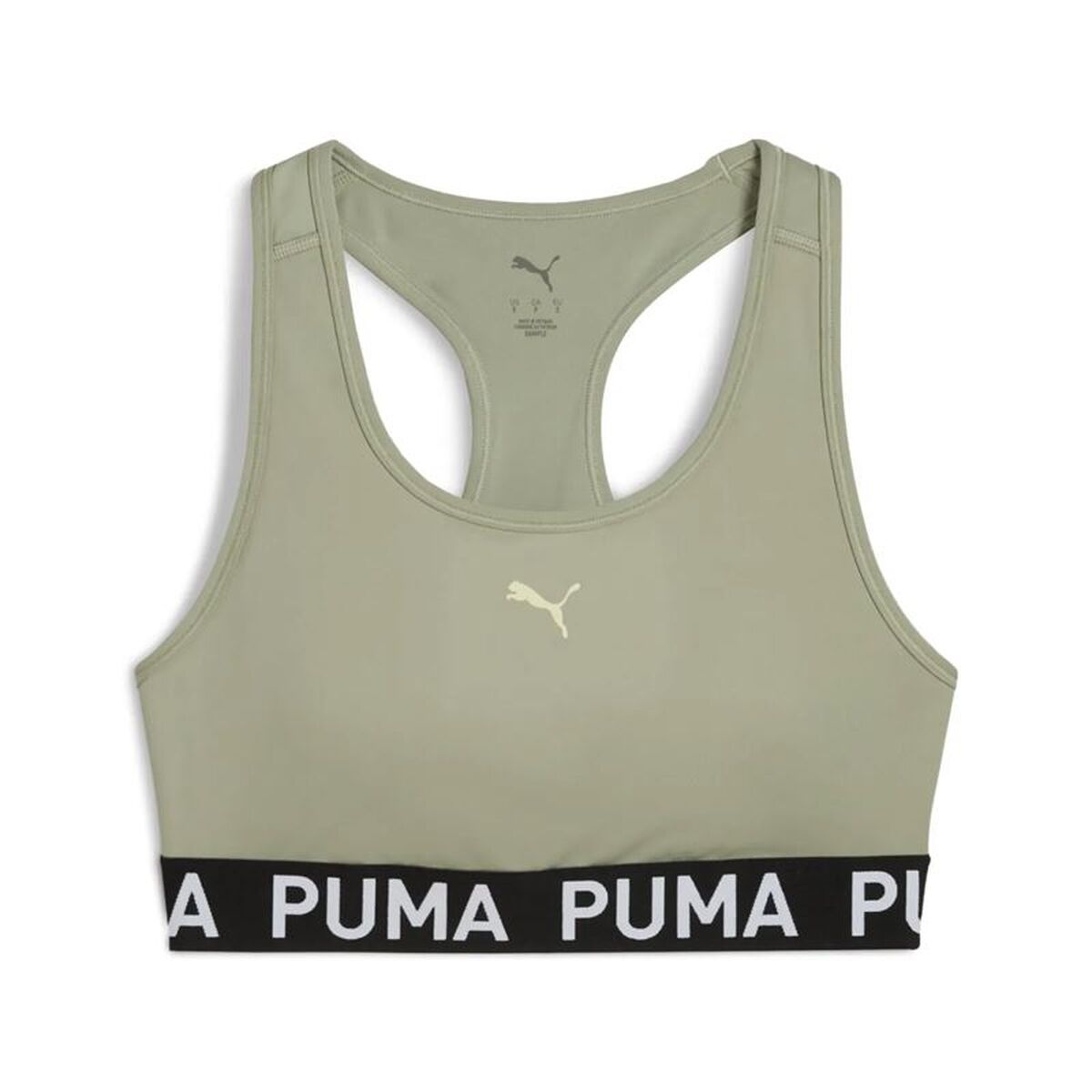Sports Bra Puma 4Keeps Elastic Olive
