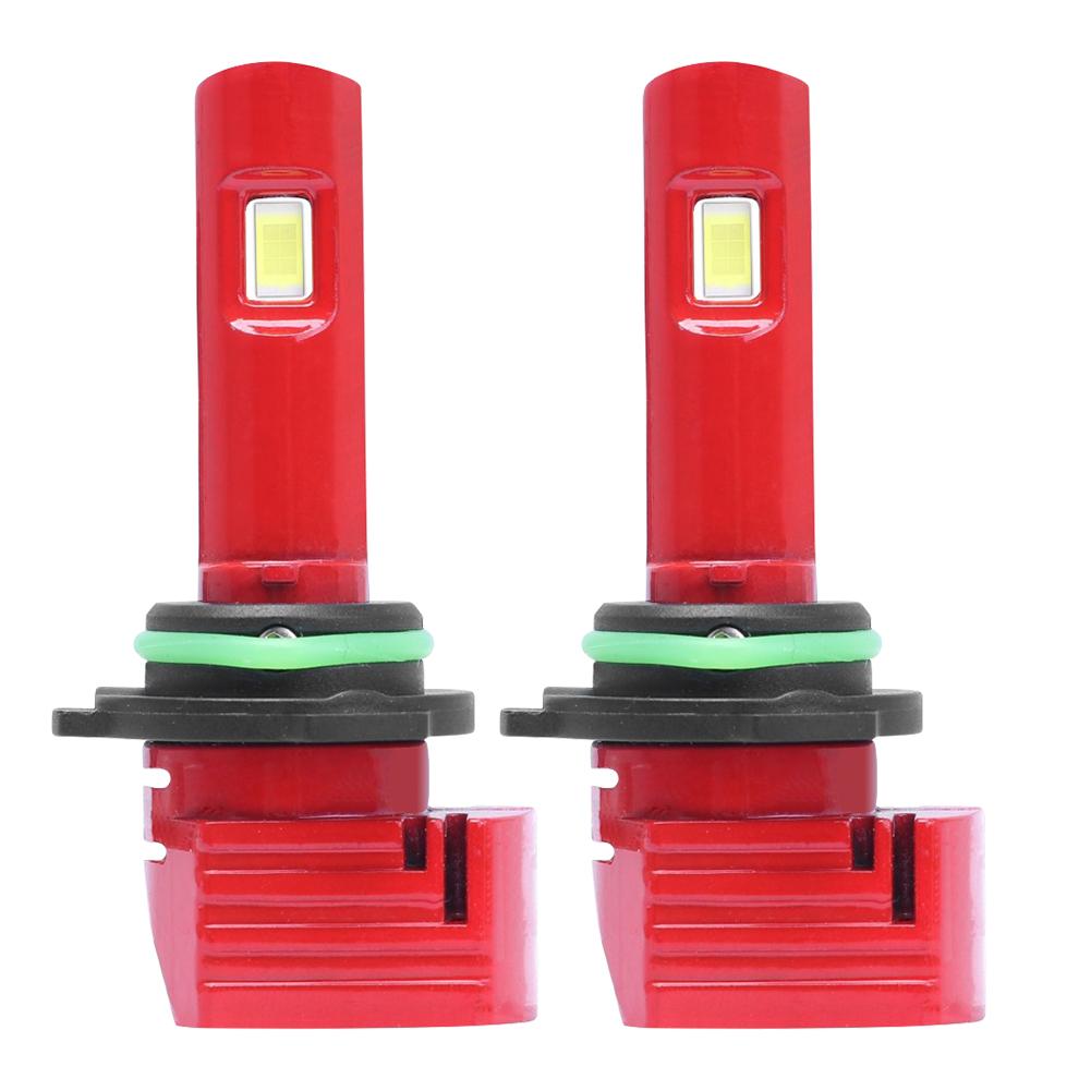 

2pcs Car Headlight Mini LED Light Bulb 2870LM Auto Headlamp (9006), 501 Original