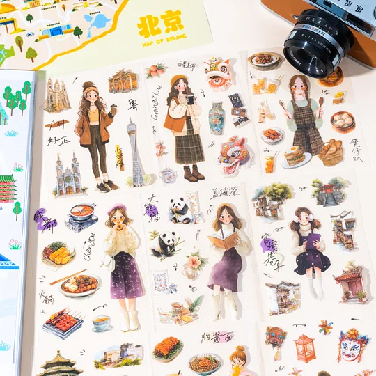 Journalsayの新スクラップブッキング用品 | ステッカー、和