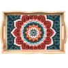 DIY Diamond Painting Decor Wooden Food Tray - Mandala