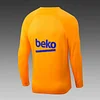2022/2023 Barcelona Half-Pull Training Suit Yellow Jersey Set love fball