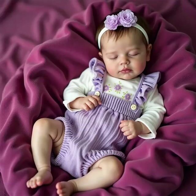 12&rdquo;/16'' Realistic Silicone Sleeping Baby Little Infant Boy or Girl Jucesa and Weilain Physical and Mental Accompaniment