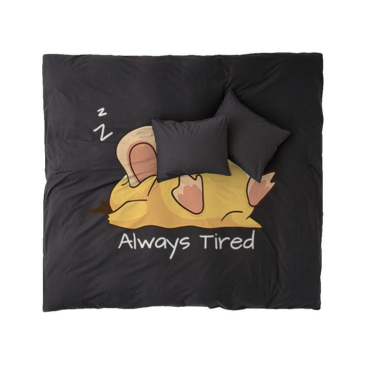 Psyduck Always Tired, Pokemon Duvet Cover Set