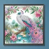 Pfau - speziell geformte Diamantmalerei - 30 * 30cm