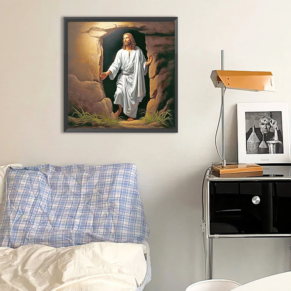 Diamond Painting - Full Round Drill - Jesus(Canvas|30*30cm)