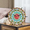 5D DIY Crystal Diamond Painting Wooden Handmade Mandala Clock Kits
