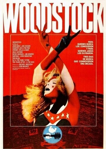 WOODSTOCK POSTER - BRASIL MOVIE POSTER - Photo Poster painting QUALITY INSERT -  POST!