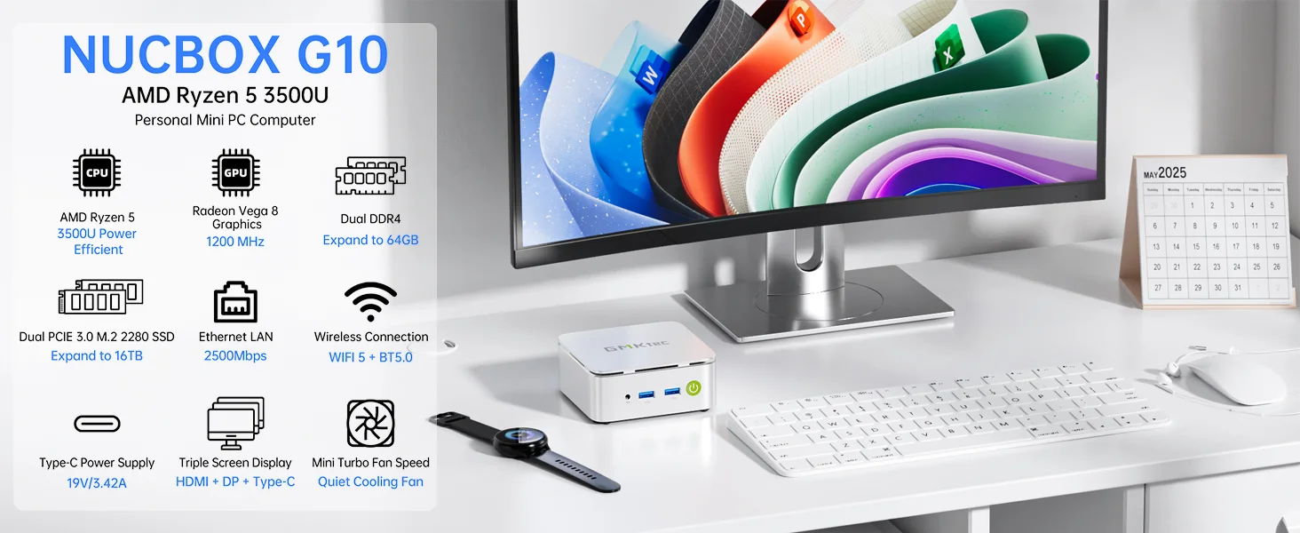 GMKtec Nucbox G10 (16GB RAM + 512GB SSD) 迷你電腦 3