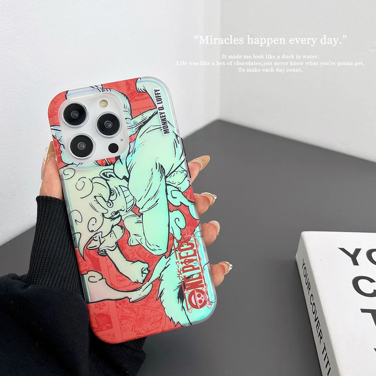 One Piece Luffy Gear Fifth Cool Anime Phone Case For Iphone weebmemes