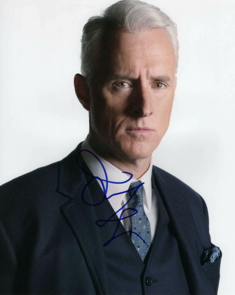 JOHN SLATTERY SIGNED AUTOGRAPH 8x10 Photo Poster painting - ROGER STERLING JR MAD MEN IRON MAN 2