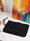 Painting Brushes Canvas Storage Bag Canvas Large Capacity 22 Slots Oil Painting Pen Bag for Oil Brushes Watercolor for Artist