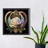 uk.everydayedeals (Limited Stock)Diamond Painting - Round AB Drills - Rose Love (45*45cm)