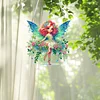 2pcs Diamond Painting Butterfly Fairy Green Butterfly Fairy Hanging Diamond Art Kits
