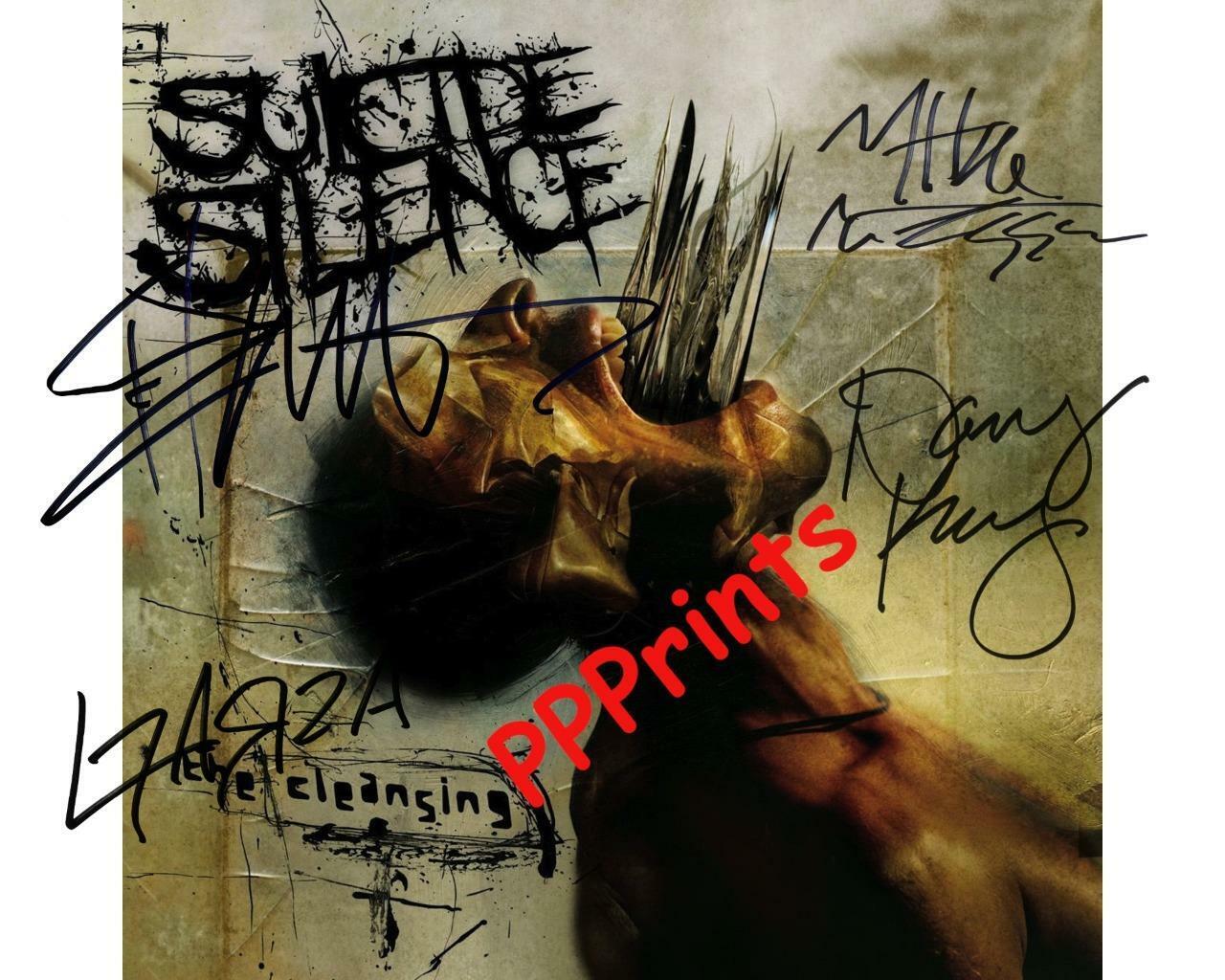 SUICIDE SILENCE Cleansing SIGNED AUTOGRAPHED 10X8 REPRO Photo Poster painting PRINT Mitch Lucker