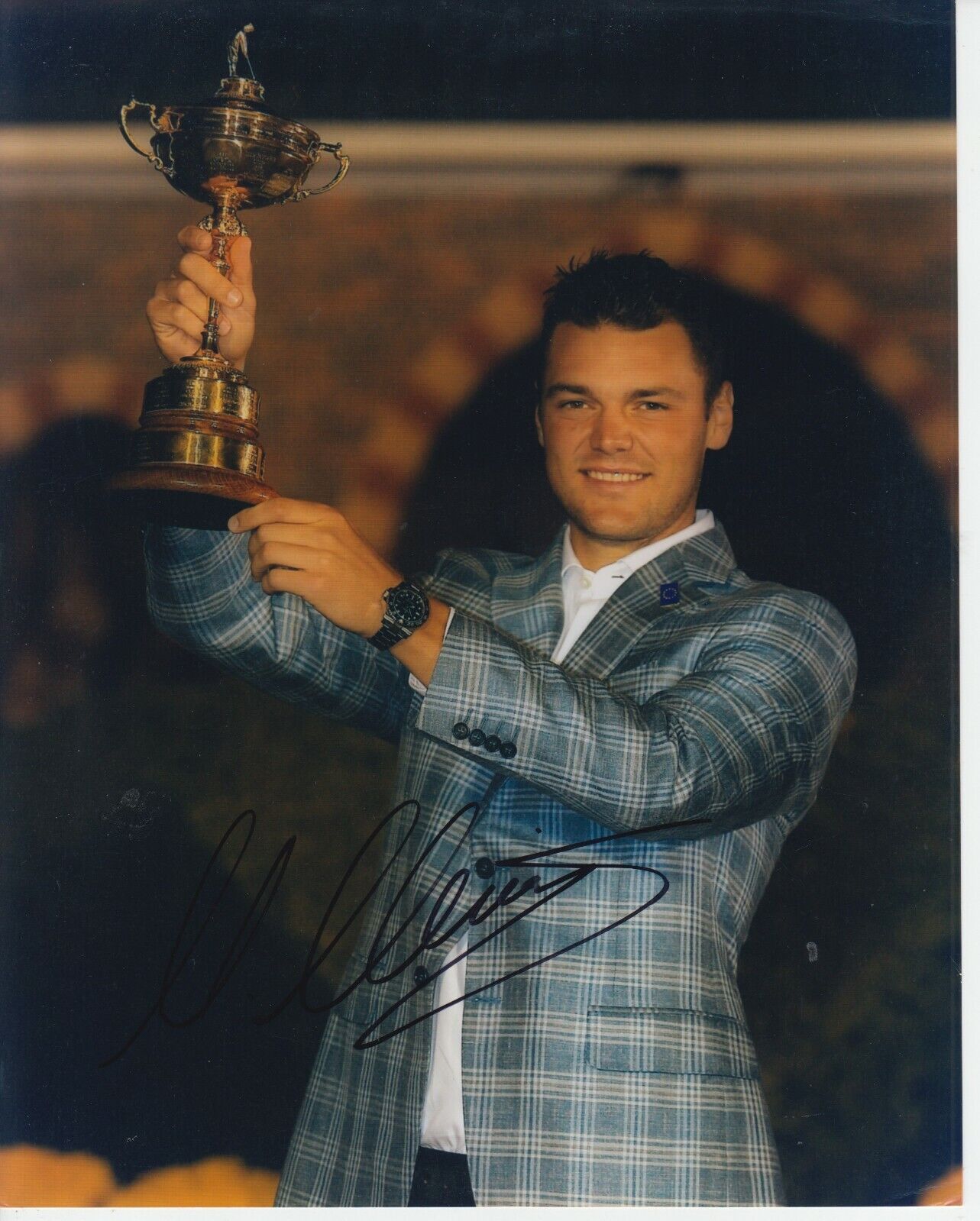 Martin Kaymer Ryder Cup 8x10 Signed Photo Poster painting w/ COA Golf #1