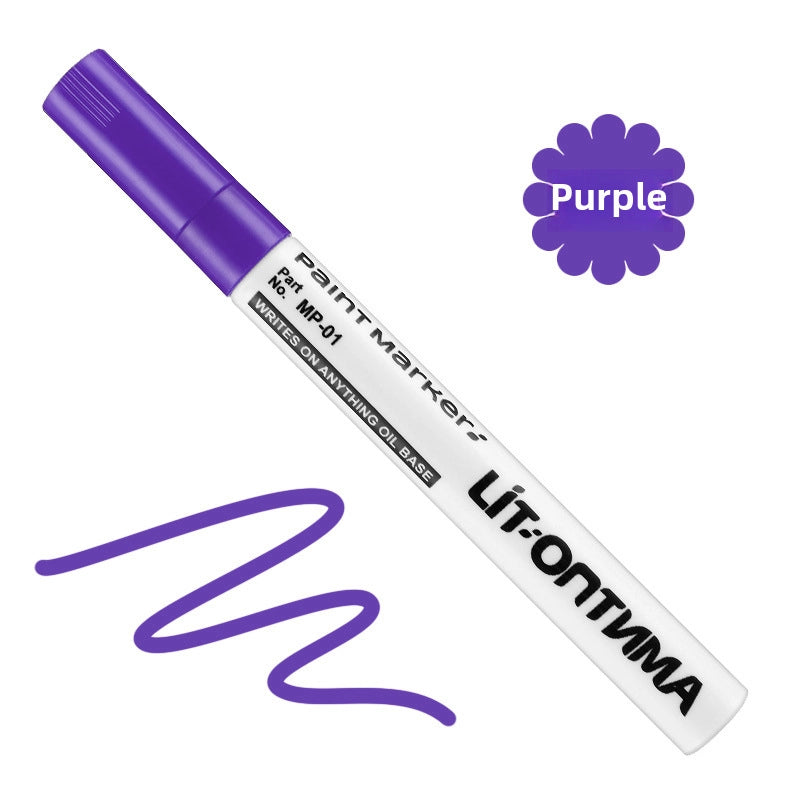 New Low-odor Non-fading Paint Marker Pen Tire Balloon Diy Marking Ceramic Paint Pen Office Cultural Marker