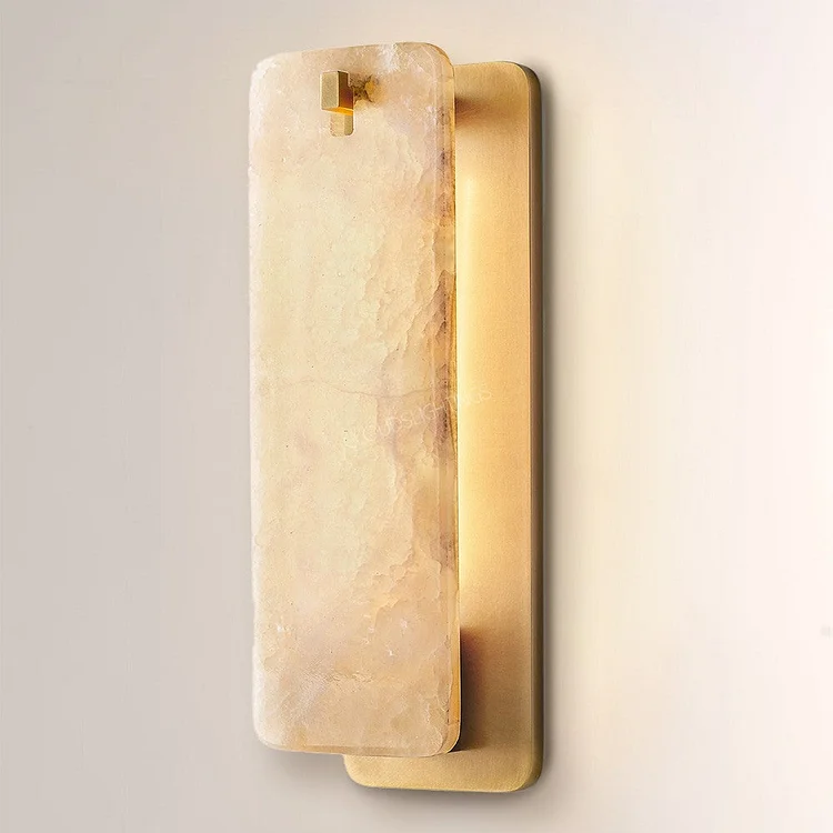 Clementine Alabaster Wall Sconce Vjlight