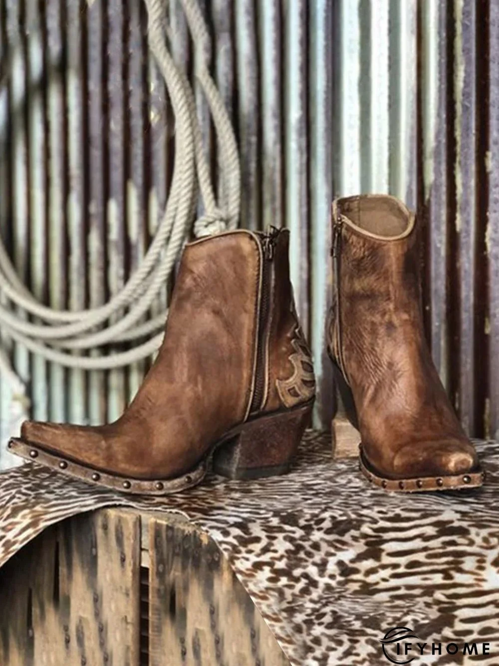 zolucky Brown Winter Boots | IFYHOME